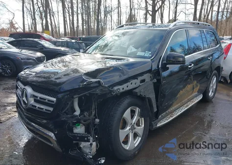 2017 Mercedes-Benz Gls 450 4Matic из США, поврежденный, VIN 4JGDF6EE4HA990448